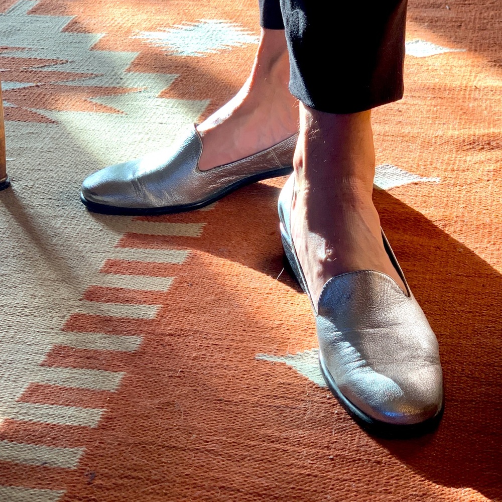Rachel Comey *Silver* Loafers